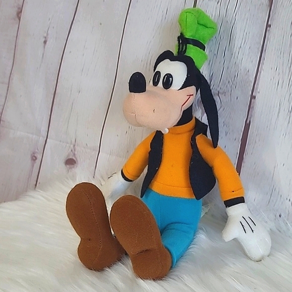 Y2K Applause Disney Classic Bean Filled Goofy Stuffed Animal Plush Toy 12 Inch - Picture 5 of 13